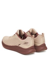 skechers - Skechers Sneakersy Bobs Moda Flex 117731/NAT Beżowy. Kolor: beżowy. Materiał: materiał #5