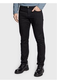 Calvin Klein Jeansy Rinse K10K111239 Czarny Slim Fit. Kolor: czarny