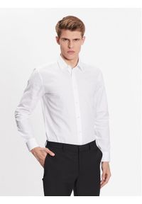 Hugo Koszula 50479219 Biały Extra Slim Fit. Kolor: biały