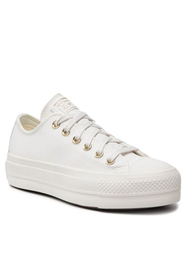 Trampki Converse. Kolor: biały. Styl: vintage