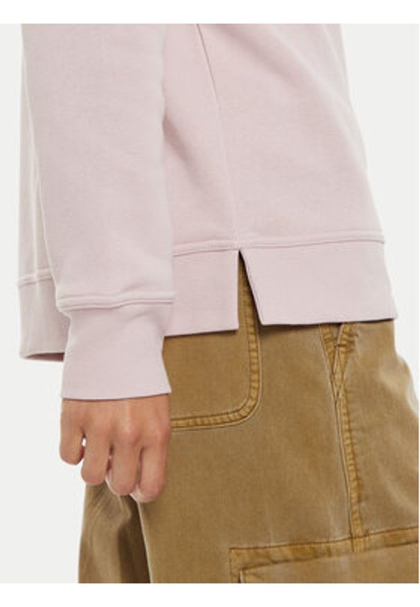 GAP - Gap Bluza 540907-06 Różowy Relaxed Fit. Kolor: różowy. Materiał: bawełna, syntetyk