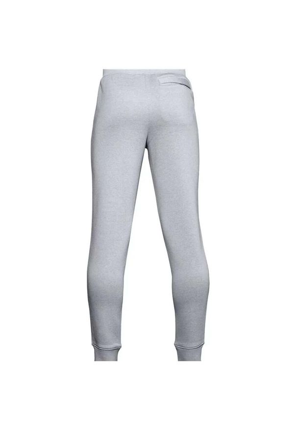 Spodnie dresowe chłopięce Under Armour RIVAL COTTON PANTS. Kolor: szary. Materiał: dresówka
