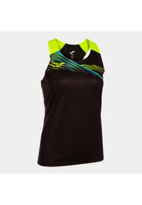 Joma Elite X damski top czarny/żółty fluo XL. Kolor: niebieski, czarny, żółty, wielokolorowy
