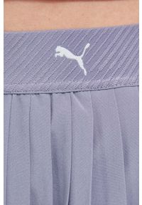 Puma spódnica kolor szary midi rozkloszowana. Stan: podwyższony. Kolor: szary. Materiał: tkanina, materiał #4