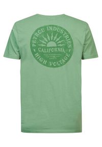 Petrol Industries T-Shirt M-1030-TSR668 Zielony Regular Fit. Kolor: zielony #7