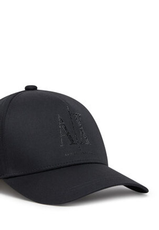 Armani Exchange Czapka z daszkiem XW000957 AF13846 UC001 Czarny. Kolor: czarny. Materiał: bawełna, materiał