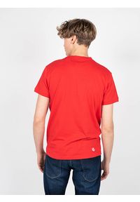 Pepe Jeans T-shirt "Alford" | PM508260 | Alford | Mężczyzna | Czerwony. Okazja: na co dzień. Kolor: czerwony. Materiał: bawełna. Wzór: nadruk. Styl: casual #7