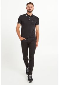 Emporio Armani - POLO EMPORIO ARMANI. Typ kołnierza: polo. Wzór: jednolity, nadruk. Styl: sportowy #3