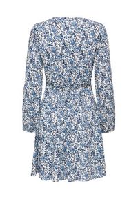 only - ONLY Sukienka codzienna Evida 15370167 Niebieski Regular Fit. Okazja: na co dzień. Kolor: niebieski. Materiał: wiskoza. Typ sukienki: proste. Styl: casual #4