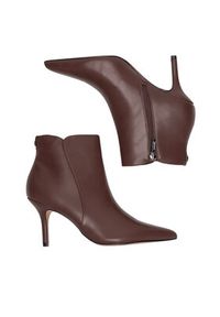 Nine West Botki WFA2784-1 Brązowy. Kolor: brązowy. Materiał: materiał #3