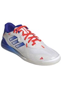 Adidas - Buty piłkarskie adidas Fevernova Court In M IG8766 białe. Zapięcie: sznurówki. Kolor: biały. Materiał: tkanina, syntetyk, guma. Sport: piłka nożna #4