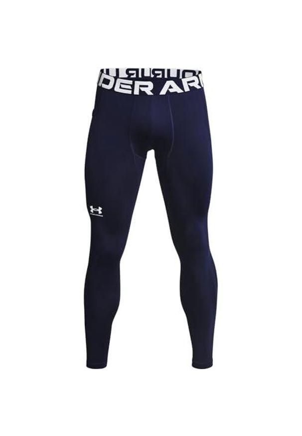 Legginsy Under Armour Coldgear®. Kolor: wielokolorowy, niebieski, biały. Sport: fitness