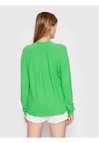 Kontatto Sweter 3M7422 Zielony Regular Fit. Kolor: zielony. Materiał: wiskoza