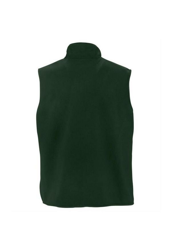 SOL'S - Polarowa Kamizelka Dla Dorosłych Unisex Norway. Kolor: zielony. Materiał: polar. Sezon: zima. Sport: turystyka piesza