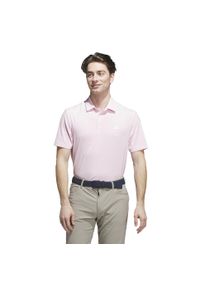 Adidas - Koszulka polo z krótkim rękawem adidas Ult365 SLD LC P. Typ kołnierza: polo. Kolor: różowy. Materiał: materiał. Długość rękawa: krótki rękaw. Długość: krótkie. Styl: sportowy #2