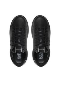 Karl Lagerfeld - KARL LAGERFELD Sneakersy KL52515A Czarny. Kolor: czarny. Materiał: skóra