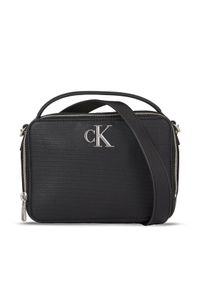 Calvin Klein Jeans Torebka Minimal Monogram Camera Bag18 T K60K611222 Czarny. Kolor: czarny #1