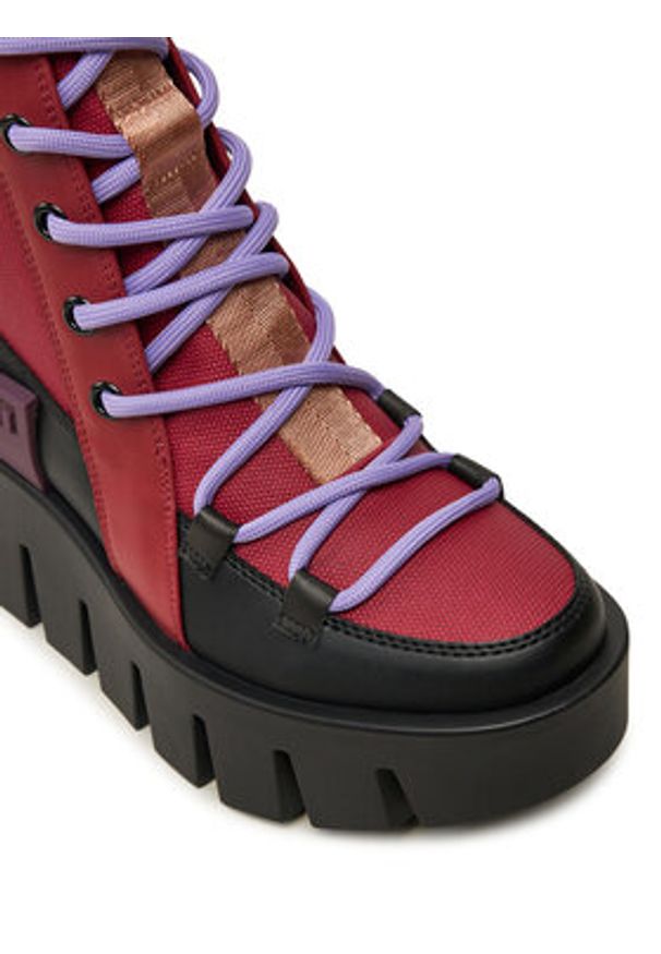 United Nude Botki Grip Explorer Lo 1088282654 Czerwony. Kolor: czerwony. Materiał: materiał