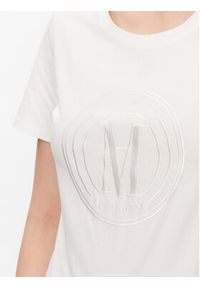 Marc Aurel T-Shirt 7410 7000 73574 Biały Regular Fit. Kolor: biały. Materiał: bawełna #4