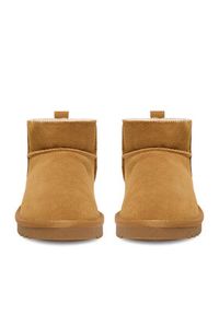DeeZee Śniegowce DZ-80 Brązowy. Kolor: brązowy. Materiał: skóra, zamsz #5