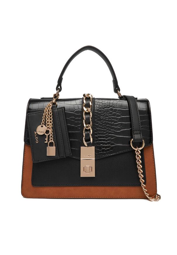 Aldo Torebka Caaiilllaaa 14143903 Czarny. Kolor: czarny. Materiał: skórzane