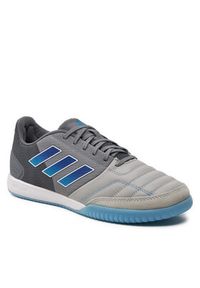 Adidas - adidas Buty do piłki nożnej Top Sala Competition Indoor Boots IE7551 Szary. Kolor: szary. Materiał: skóra