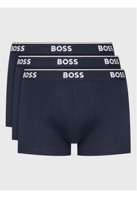 BOSS Komplet bokserek Power 50475274 Granatowy. Kolor: niebieski. Materiał: bawełna #1