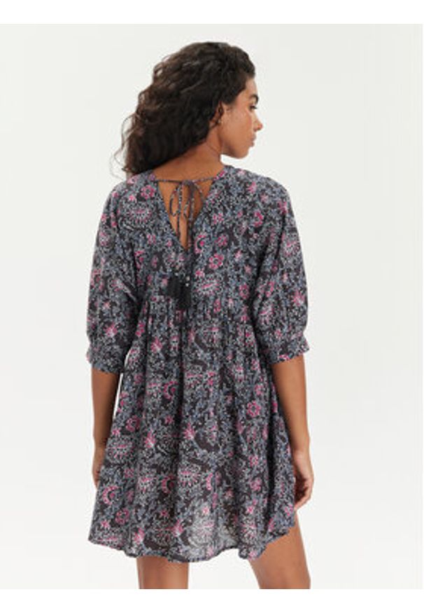 Pepe Jeans Sukienka letnia Darcy PL953488 Szary Regular Fit. Kolor: szary. Materiał: wiskoza, bawełna. Sezon: lato