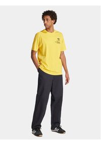Adidas - adidas T-Shirt BT IS0183 Żółty Regular Fit. Kolor: żółty. Materiał: bawełna #3