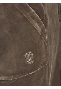 Juicy Couture Spodnie dresowe Layla JCSEBJ001G Brązowy Regular Fit. Kolor: brązowy. Materiał: syntetyk #2