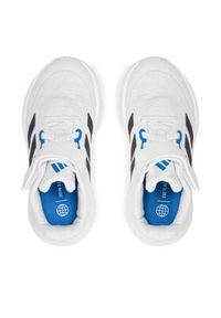 Adidas - adidas Buty RunFalcon 3.0 Elastic Lace Top Strap Shoes IG7279 Biały. Kolor: biały. Sport: bieganie #4