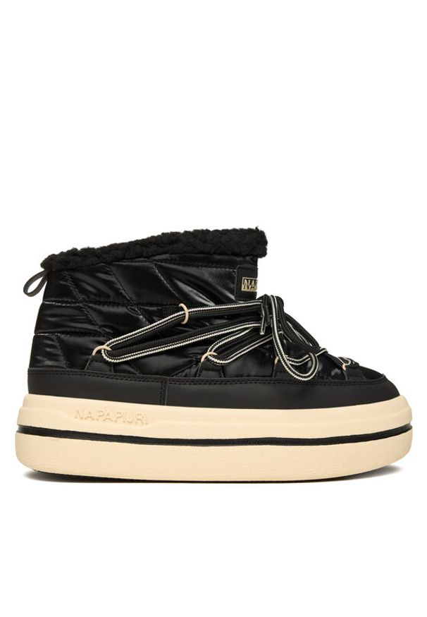 Napapijri Śniegowce NP0A892U Czarny. Kolor: czarny. Materiał: materiał