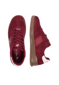 Beverly Hills Polo Club Sneakersy CEO-A1419104A Bordowy. Kolor: czerwony. Materiał: materiał #3