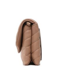 Tory Burch Torebka Kira Chevron Chain Wallet 90343 Beżowy. Kolor: beżowy. Materiał: skórzane #5