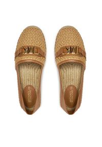 MICHAEL Michael Kors Espadryle 40S4EBFP2D Brązowy. Kolor: brązowy. Materiał: skóra