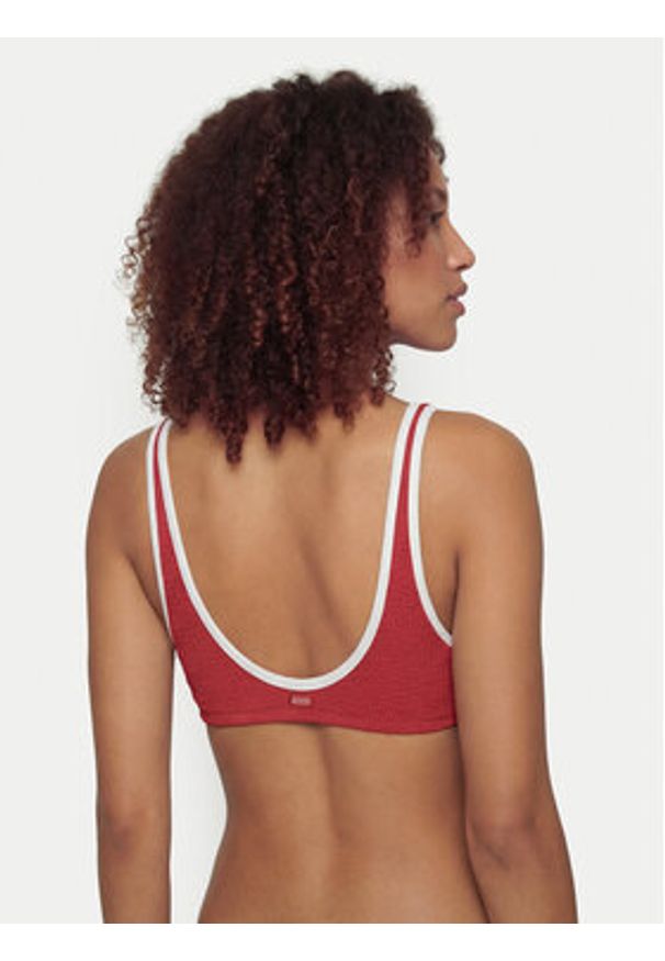 Banana Moon Góra od bikini Pulco Popsail MFQ19 Czerwony. Kolor: czerwony. Materiał: syntetyk