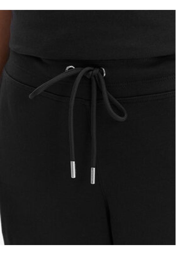 DKNY Sport Spodnie dresowe DP6P3794 Czarny Regular Fit. Kolor: czarny. Materiał: syntetyk, bawełna