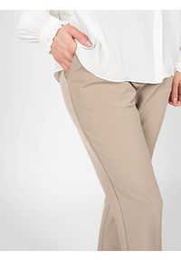 Pinko Spodnie "Bello 104" | 1G1626 Y6ZJ | Bello 104 | Kobieta | Szary, Beżowy. Kolor: wielokolorowy, beżowy, szary. Materiał: poliester, elastan #4