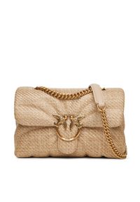 Pinko - PINKO Torebka Love Puff Classic Cl PE 25 PLTT 100038 A2C8 Beżowy. Kolor: beżowy