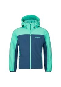 Dziewczęca kurtka softshell Kilpi RAVIA-JG. Kolor: niebieski. Materiał: softshell