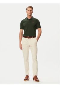 Beverly Hills Polo Club Polo P-SS26M-P450111 Zielony ciemny Regular Fit. Typ kołnierza: polo. Kolor: zielony. Materiał: bawełna #3