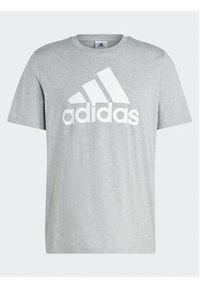 Adidas - adidas T-Shirt Essentials Single Jersey Big Logo T-Shirt IC9350 Szary Regular Fit. Kolor: szary. Materiał: bawełna #5