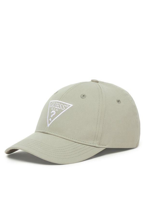Czapka z daszkiem Guess. Kolor: zielony