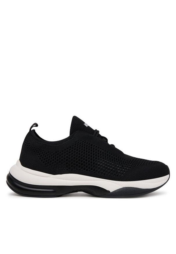 Love Moschino - LOVE MOSCHINO Sneakersy JA15485G0MIYZ000 Czarny. Kolor: czarny. Materiał: materiał