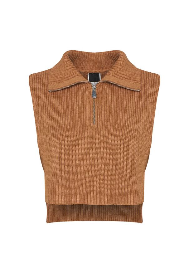 Pinko - Komin PINKO. Kolor: brązowy