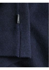 Jack & Jones - Jack&Jones Sweter Milano 12259664 Granatowy Relaxed Fit. Kolor: niebieski. Materiał: bawełna #4