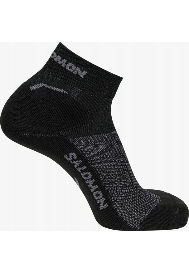 salomon - Skarpety sportowe do biegania Salomon Speedcross Ankle. Kolor: czarny. Sport: bieganie