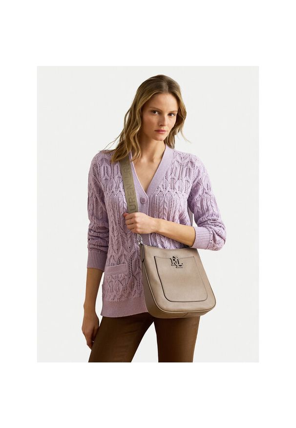 Lauren Ralph Lauren - Torebka LAUREN RALPH LAUREN. Kolor: brązowy