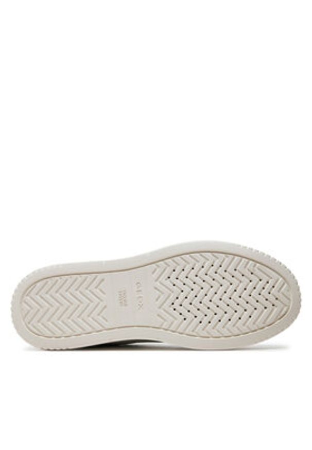 Geox Sneakersy U Arvier U45GFB 04322 C0284 Biały. Kolor: biały. Materiał: materiał