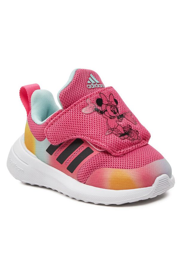 Adidas - adidas Buty Fortarun x Disney Kids ID5260 Różowy. Kolor: różowy. Wzór: motyw z bajki